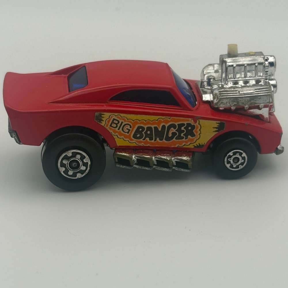 Matchbox Superfast No 26 Big Banger Red Diecast Car 1972 Lesney Made in England